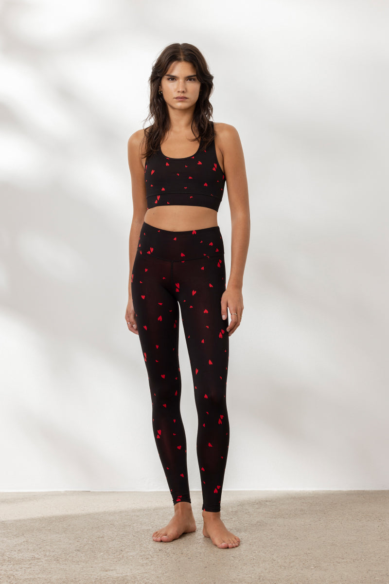 Leggings Hearts | Hey Honey Yoga & Active Wear