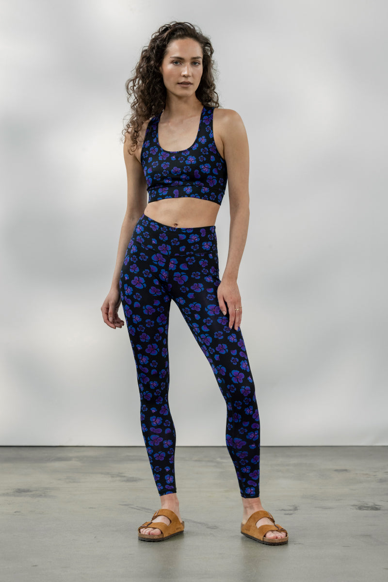 Bra Wild Violets | Hey Honey Yoga & Active Wear