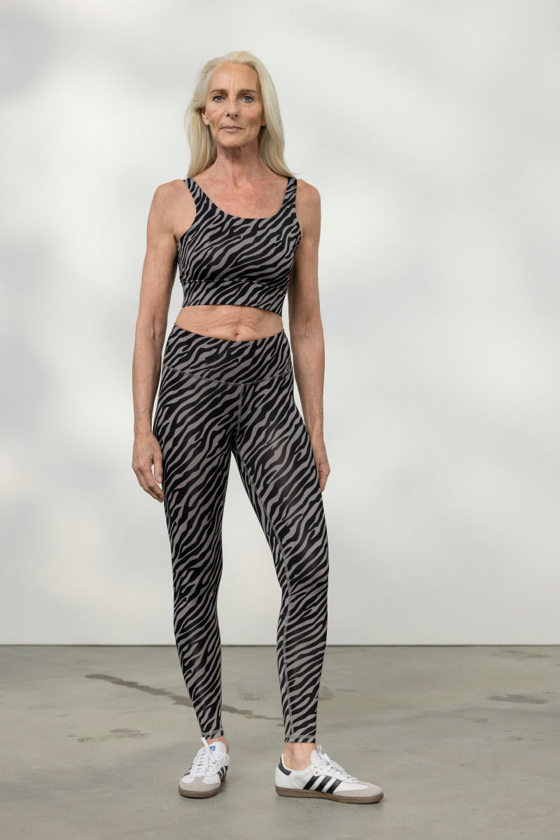 Leggings Zebra Stone | Hey Honey Yoga & Active Wear