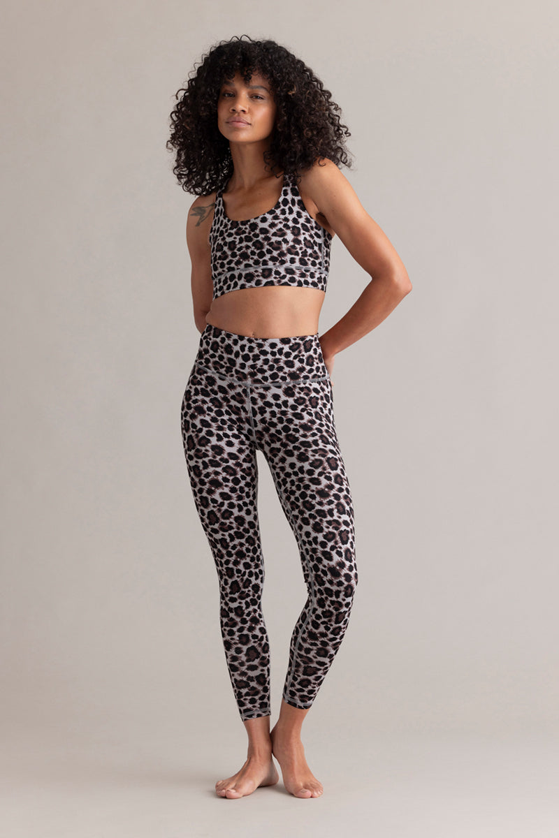 Criss-Cross Bra Leo Shadow | Hey Honey & Active Wear