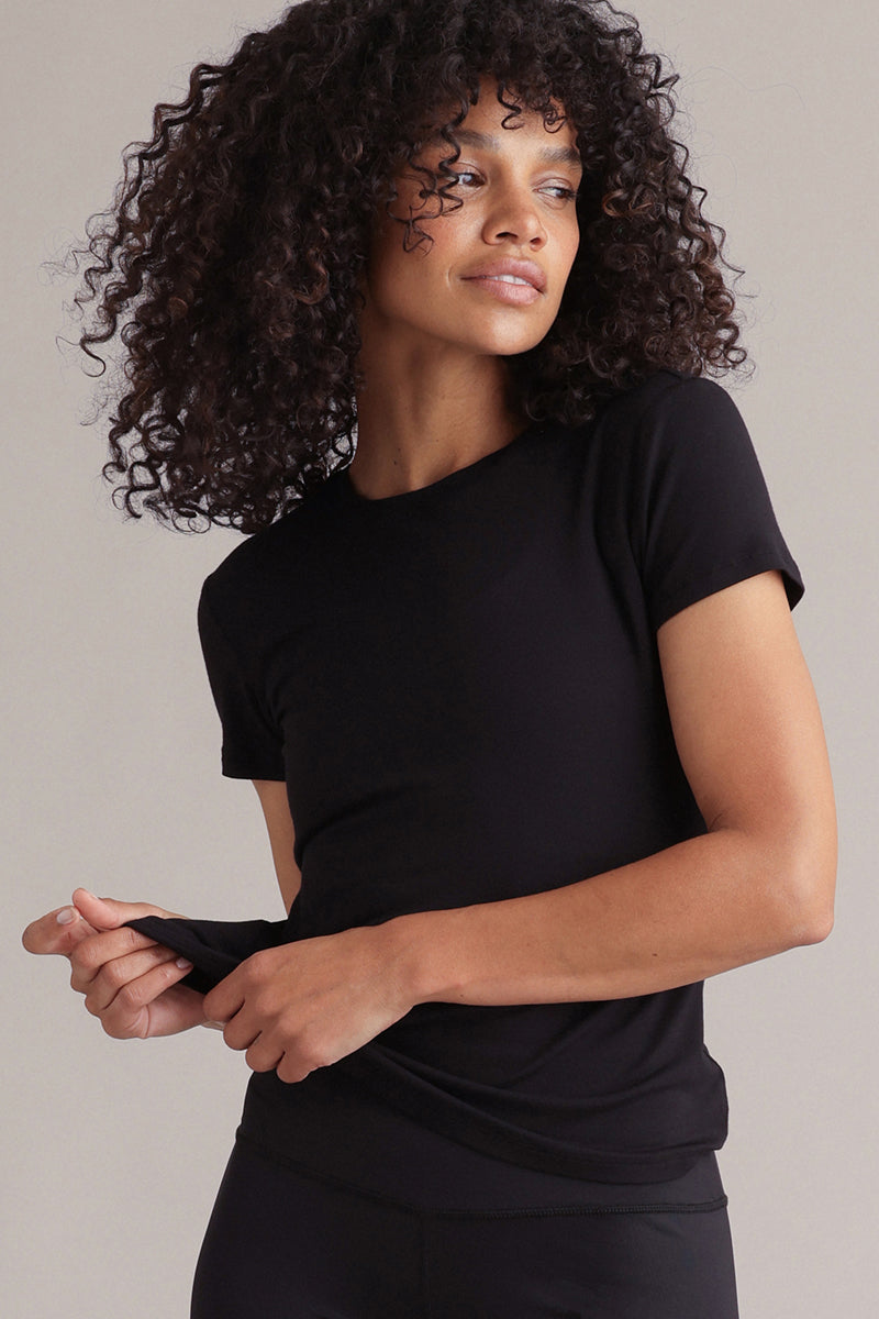 Active T-Shirt Black | Hey Honey & Active Wear