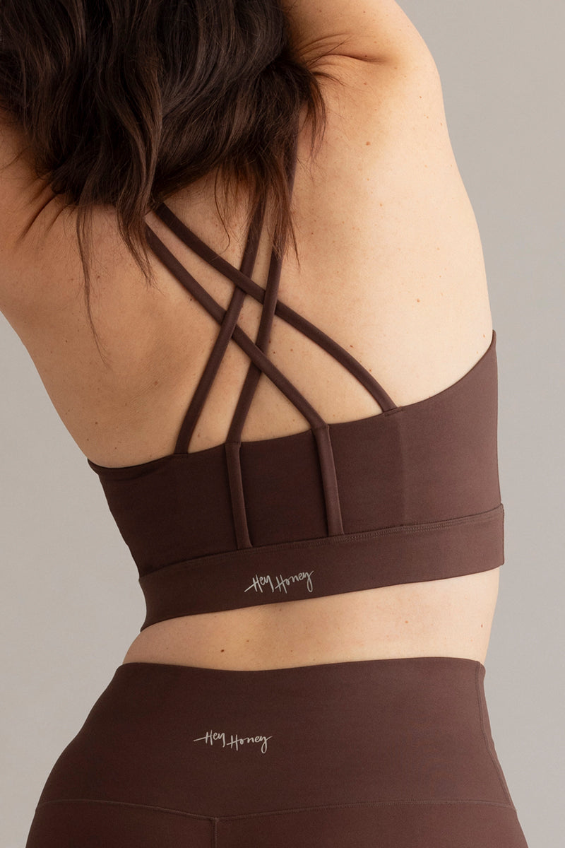 Criss-Cross Bra Always Dressed Shopping Bag | Hey Honey & Active Wear