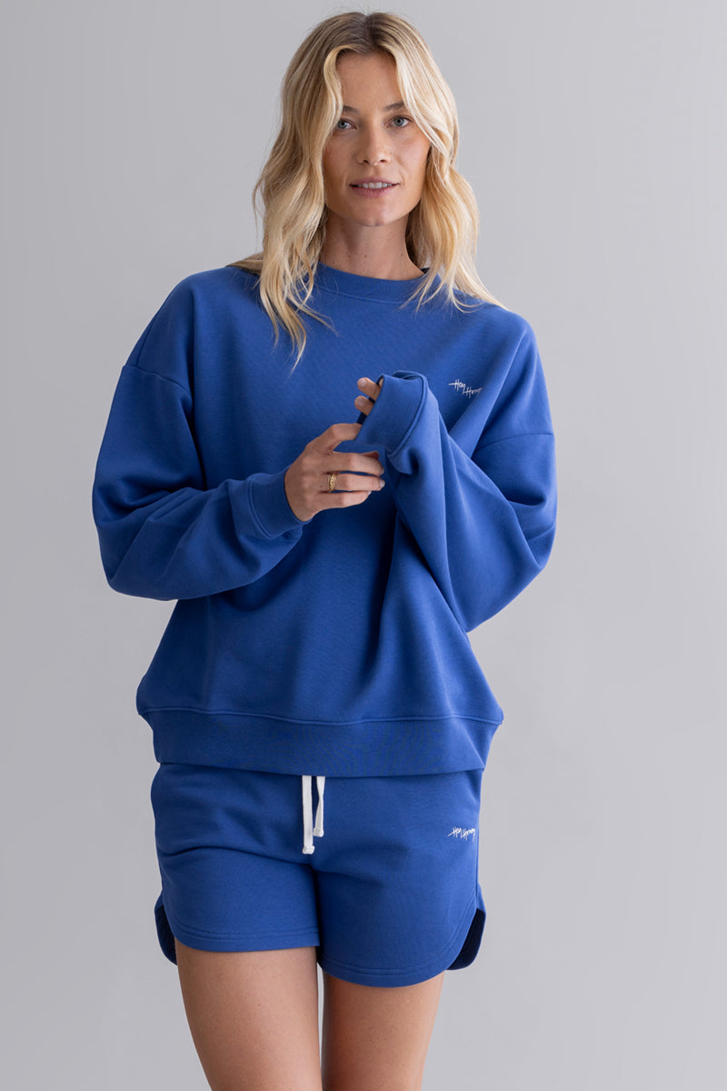 Sweater Royal Blue | Hey Honey & Active Wear
