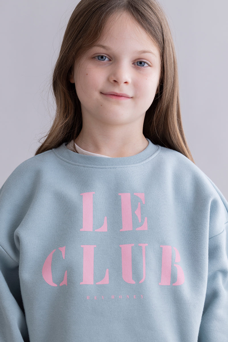 Kids Sweater Le Club Slate