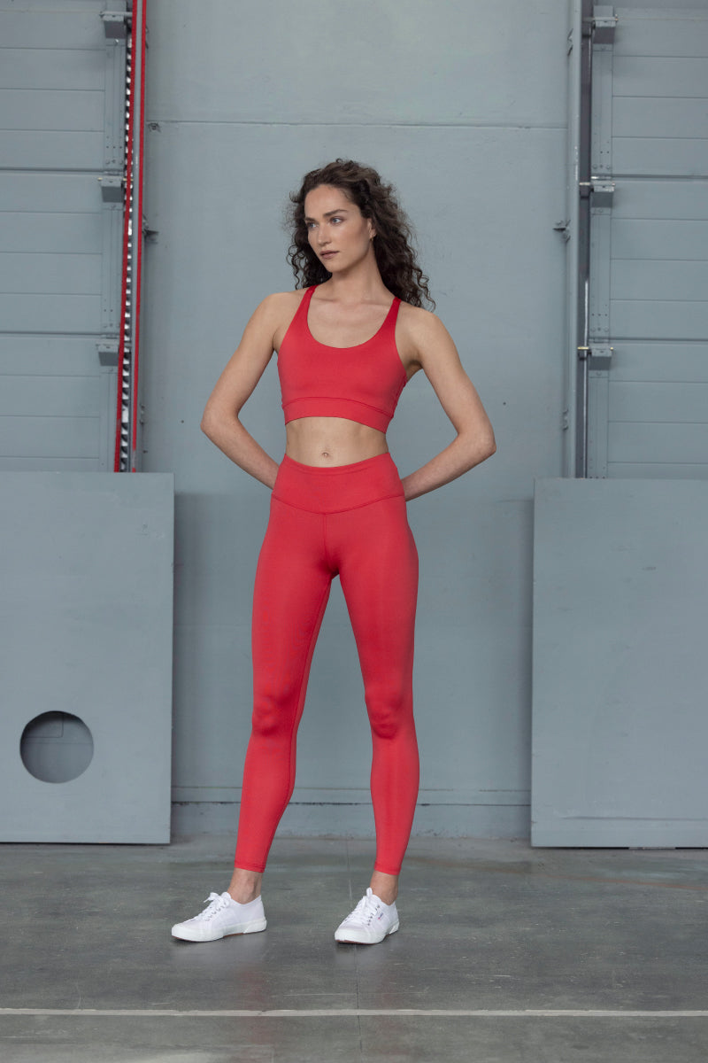 Leggings Unicolor Hibiscus | Hey Honey Yoga & Active Wear