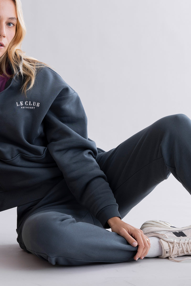 Cuff Sweat Pants Le Club Teal | Hey Honey & Active Wear