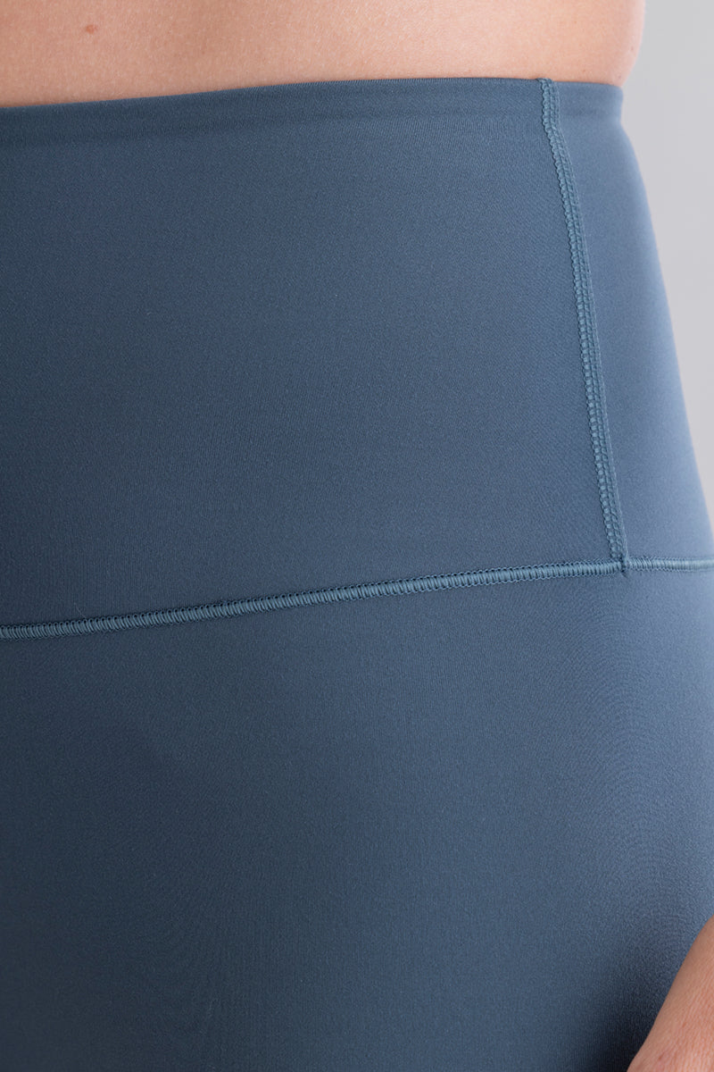 High-Waist Cropped Leggings Cotton Touch Teal | Hey Honey & Active Wear