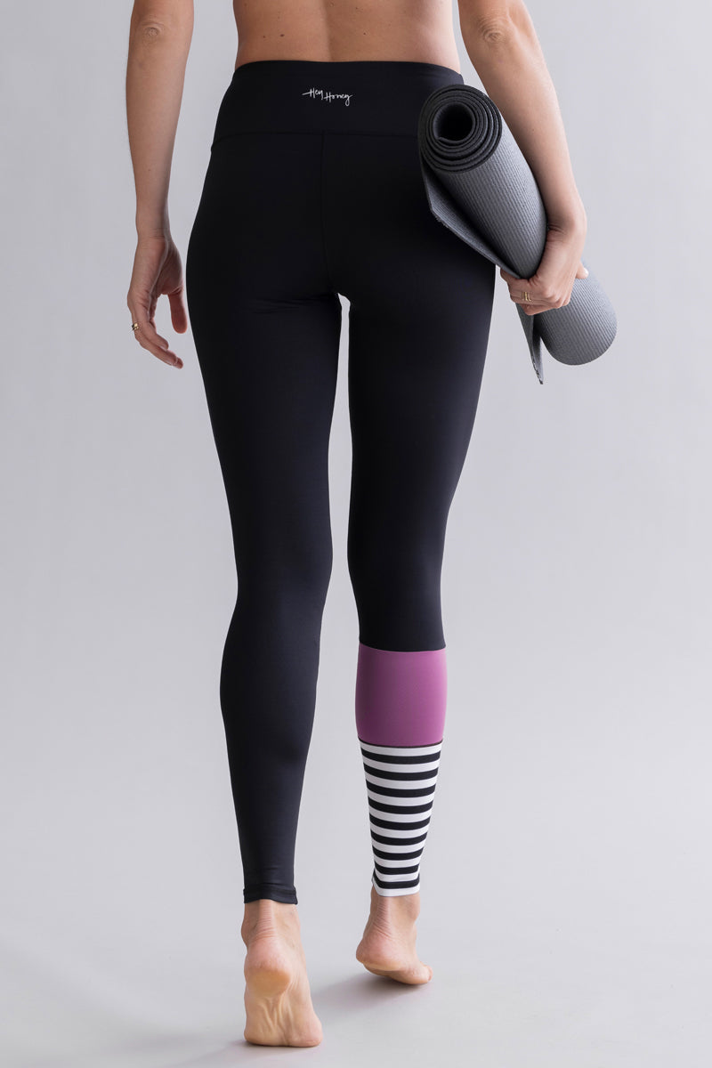 Surf Style Leggings Striking Purple