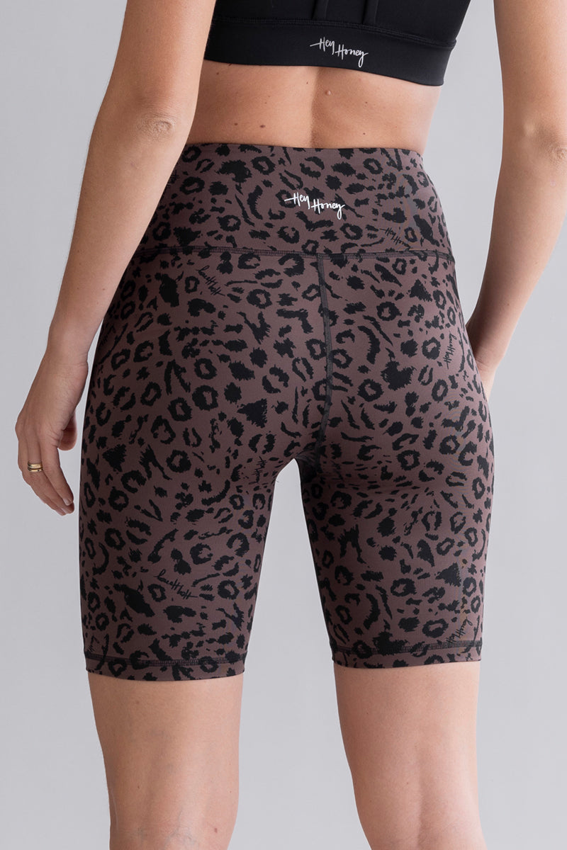 Biker Mono Leo Soft Brown | Hey Honey & Active Wear