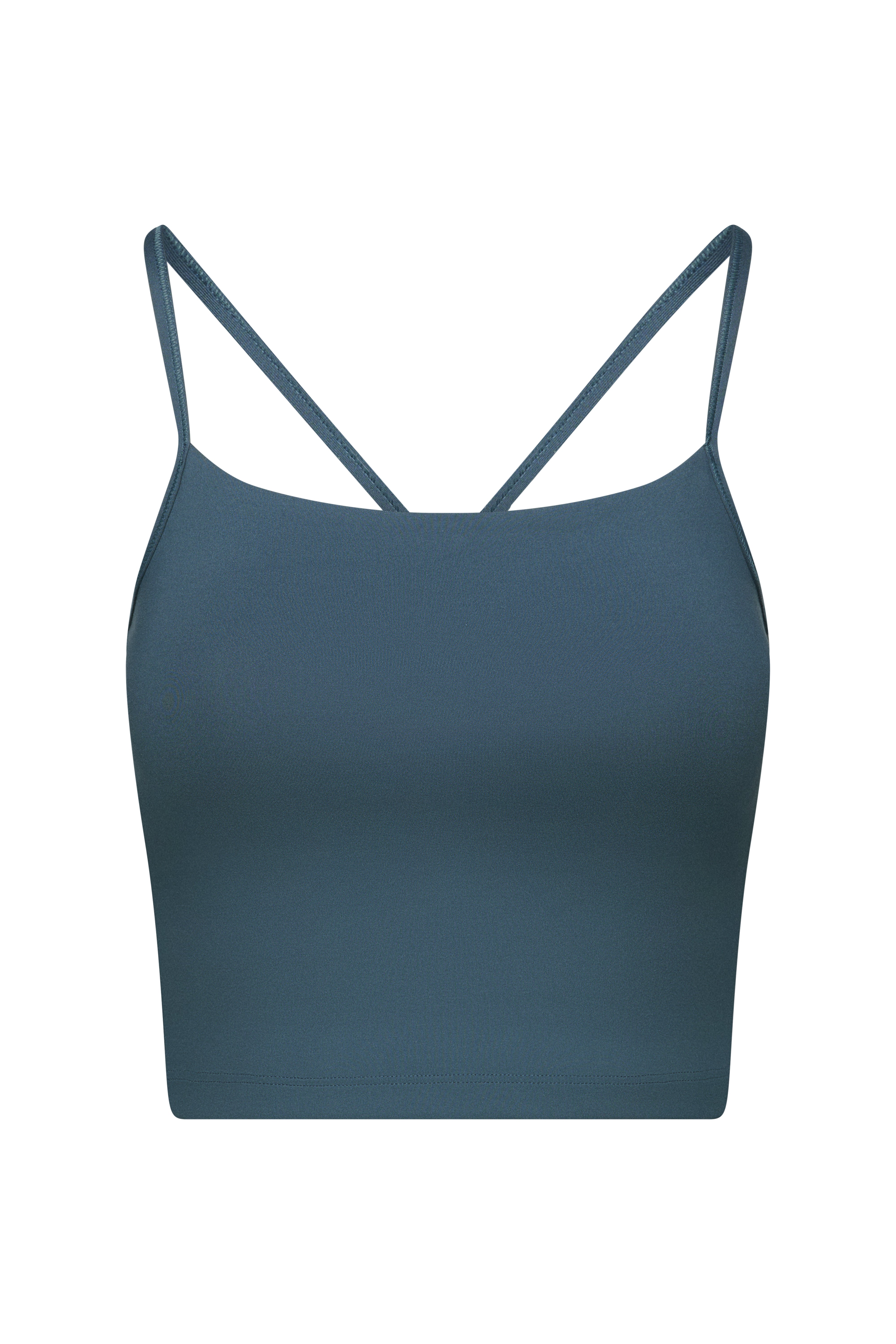 Longline Bustier Cotton Touch Teal | Hey Honey & Active Wear