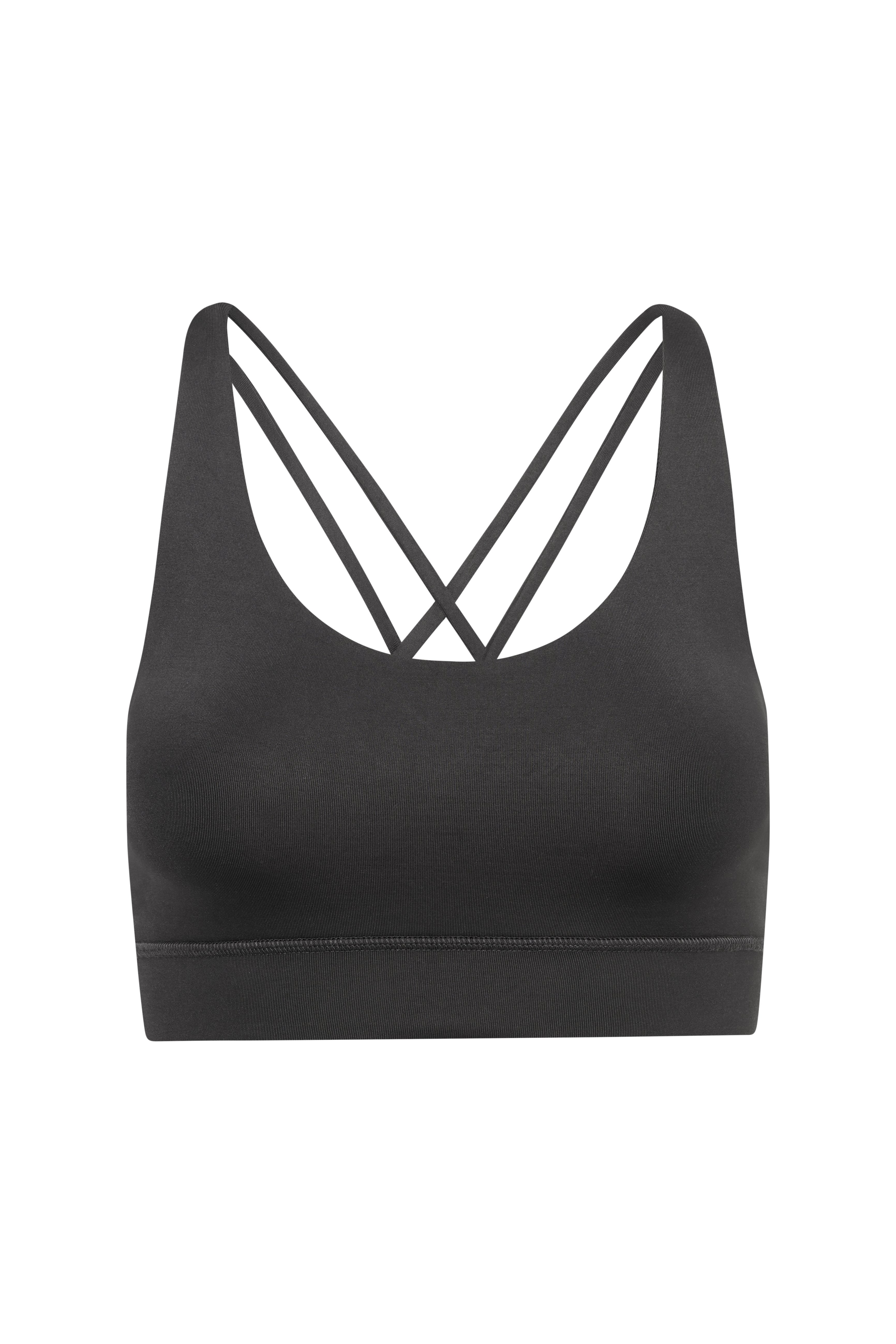 Criss-Cross Bra Black Hole | Hey Honey & Active Wear